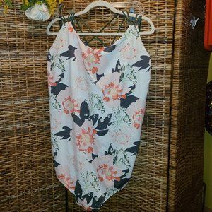NWT Limited Edition Down East + Ashley Rose Reeves One Piece Swimsuit Bedford 3X